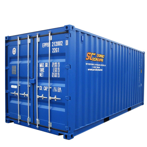 20' DC merikontti shipping container