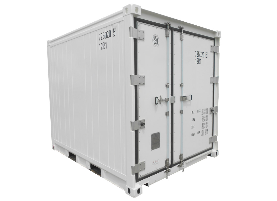 10' RF pakkaskontti Refrigerated/Heated container