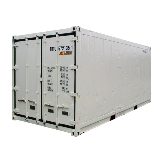 20' RF pakkaskontti Erikoiskontti Refrigerated/Heated container