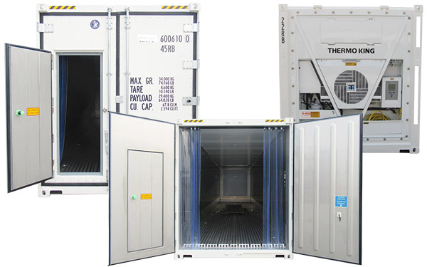 40′ RF pakkaskontti Refrigerated/Heated container