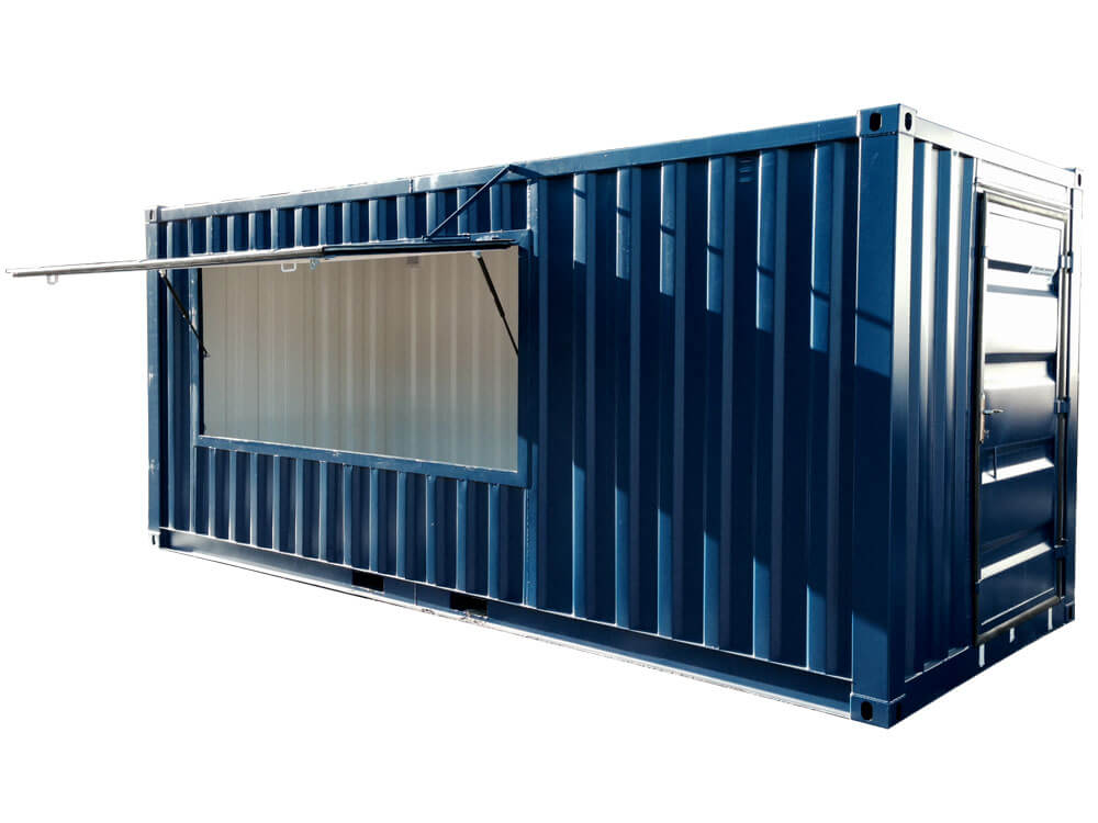 8′ – 40′ Myymäläkontti Shop Container