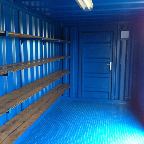 15' Mini- ja varastokontti Storage container