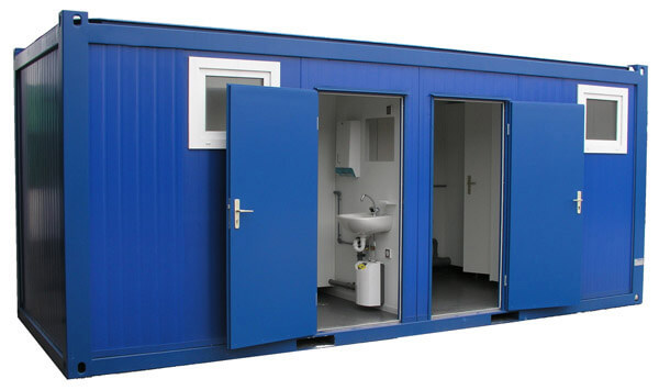 8'-30' saniteettikontti sanitary and toilet containers